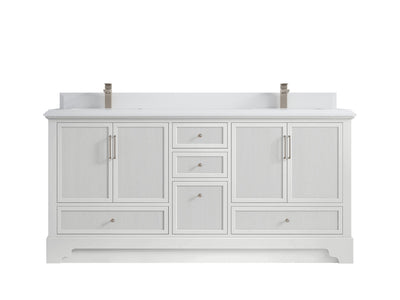 Alys 72 in. W x 22 in. D Double Sink Bathroom Vanity