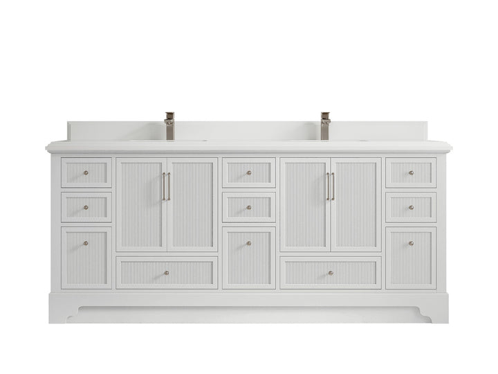 Alys 80 in. W x 22 in. D Double Sink Bathroom Vanity - photo 18