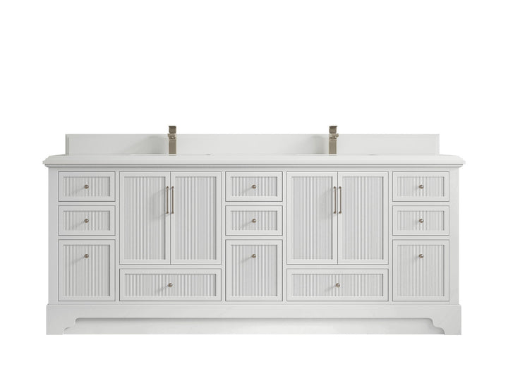 Alys 84 in. W x 22 in. D Double Sink Bathroom Vanity - photo 14