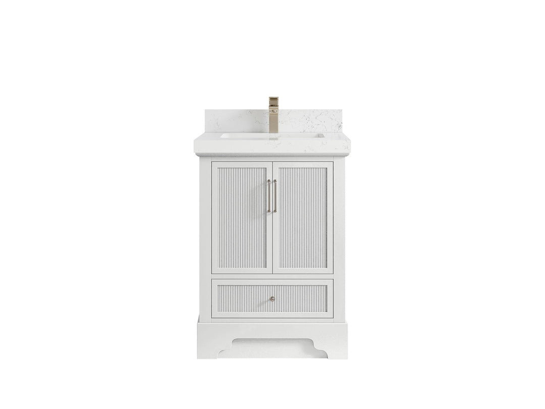 Alys 24 in. W x 22 in. D Single Sink Bathroom Vanity