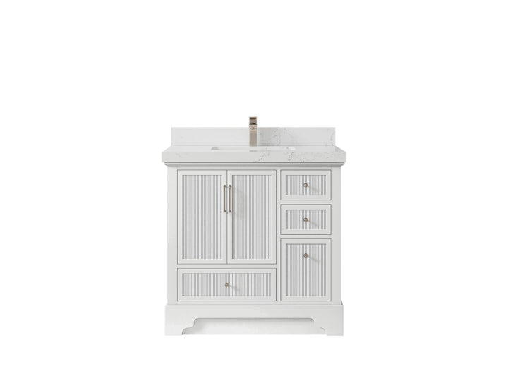 Alys 36 in. W x 22 in. D Center Sink Bathroom Vanity - photo 22