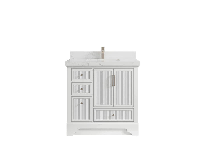 Alys 36 in. W x 22 in. D Center Sink Bathroom Vanity - photo 22