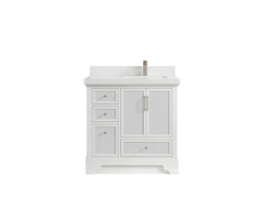 Alys 36 in. W x 22 in. D Right Offset Sink Bathroom Vanity - photo 22