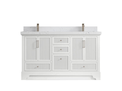 Alys 60 in. W x 22 in. D Double Sink Bathroom Vanity