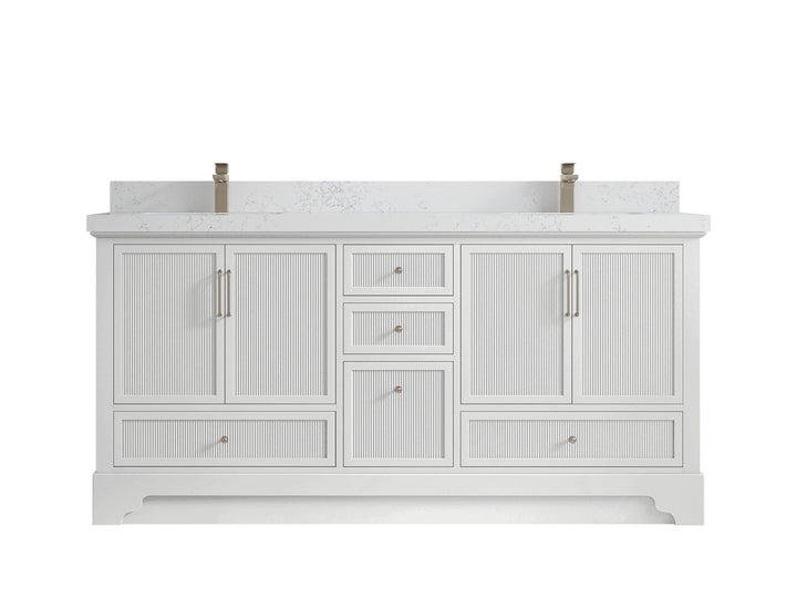 Alys 72 in. W x 22 in. D Double Sink Bathroom Vanity - photo 24