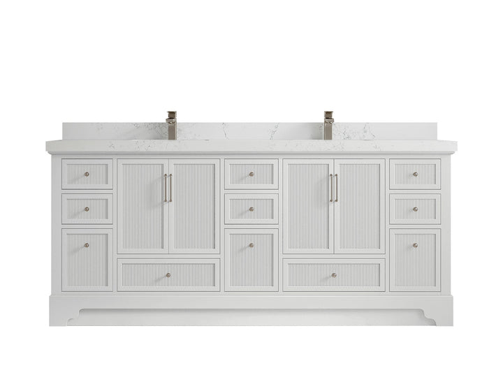 Alys 80 in. W x 22 in. D Double Sink Bathroom Vanity - photo 30