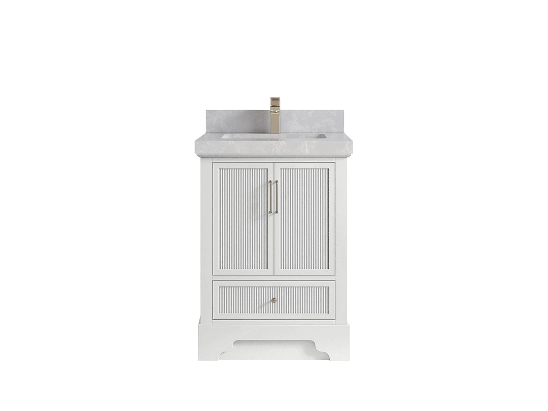 Alys 24 in. W x 22 in. D Single Sink Bathroom Vanity