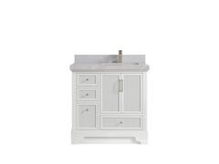 Alys 36 in. W x 22 in. D Right Offset Sink Bathroom Vanity - photo 26
