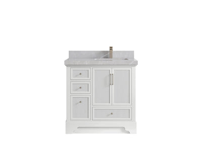 Alys 36 in. W x 22 in. D Right Offset Sink Bathroom Vanity