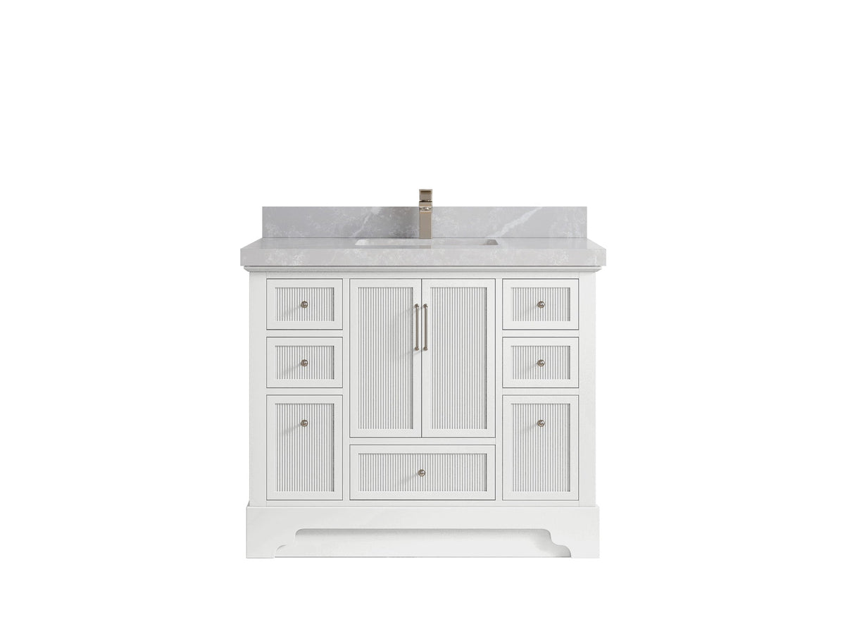 Alys 42 in. W x 22 in. D Single Sink Bathroom Vanity