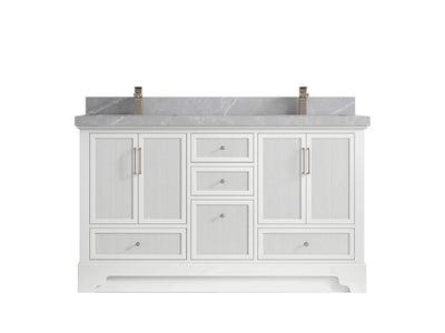 Alys 60 in. W x 22 in. D Double Sink Bathroom Vanity