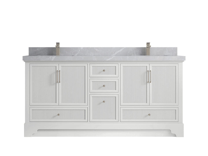 Alys 72 in. W x 22 in. D Double Sink Bathroom Vanity - photo 26