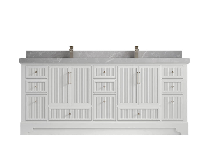 Alys 80 in. W x 22 in. D Double Sink Bathroom Vanity - photo 32