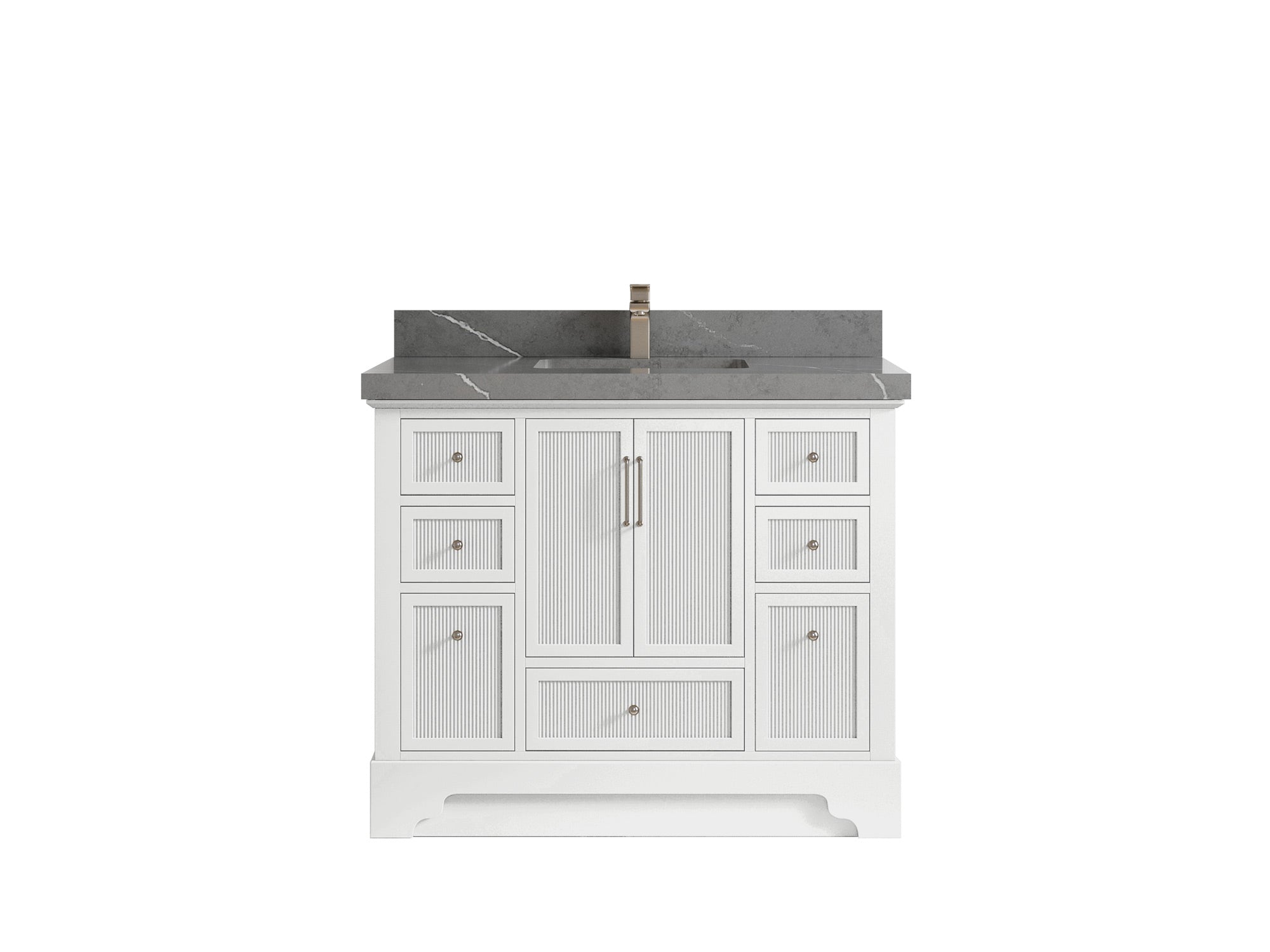 Alys 42 in. W x 22 in. D Single Sink Bathroom Vanity