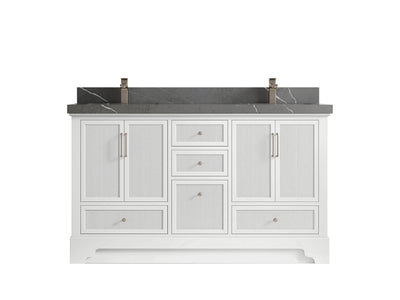 Alys 60 in. W x 22 in. D Double Sink Bathroom Vanity