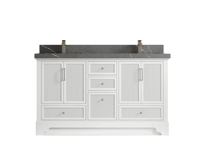 Alys 60 in. W x 22 in. D Double Sink Bathroom Vanity - photo 26