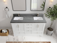 Alys 60 in. W x 22 in. D Double Sink Bathroom Vanity - photo 25