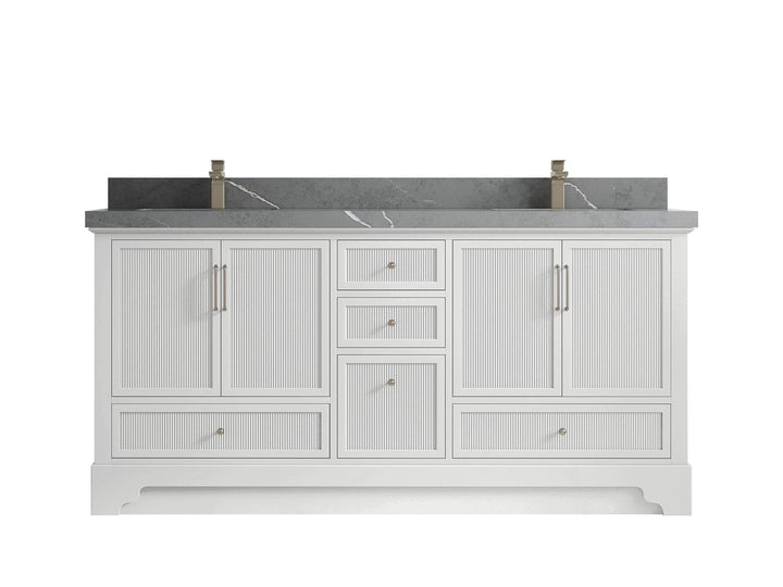 Alys 72 in. W x 22 in. D Double Sink Bathroom Vanity - photo 28