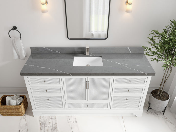 Alys 72 in. W x 22 in. D Single Sink Bathroom Vanity - photo 25