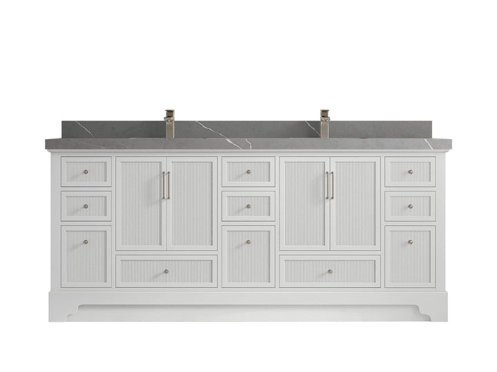 Alys 80 in. W x 22 in. D Double Sink Bathroom Vanity - photo 34