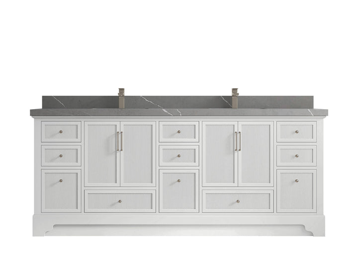 Alys 84 in. W x 22 in. D Double Sink Bathroom Vanity - photo 28