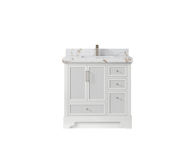 Alys 36 in. W x 22 in. D Center Sink Bathroom Vanity