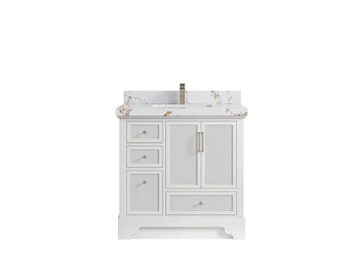 Alys 36 in. W x 22 in. D Center Sink Bathroom Vanity