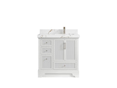 Alys 36 in. W x 22 in. D Right Offset Sink Bathroom Vanity - photo 38