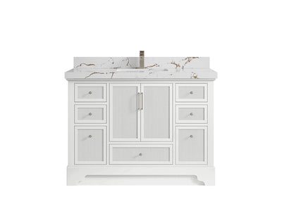 Alys 48 in. W x 22 in. D Single Sink Bathroom Vanity