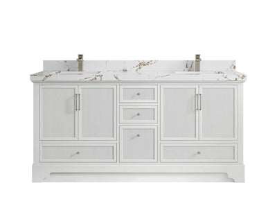 Alys 72 in. W x 22 in. D Double Sink Bathroom Vanity