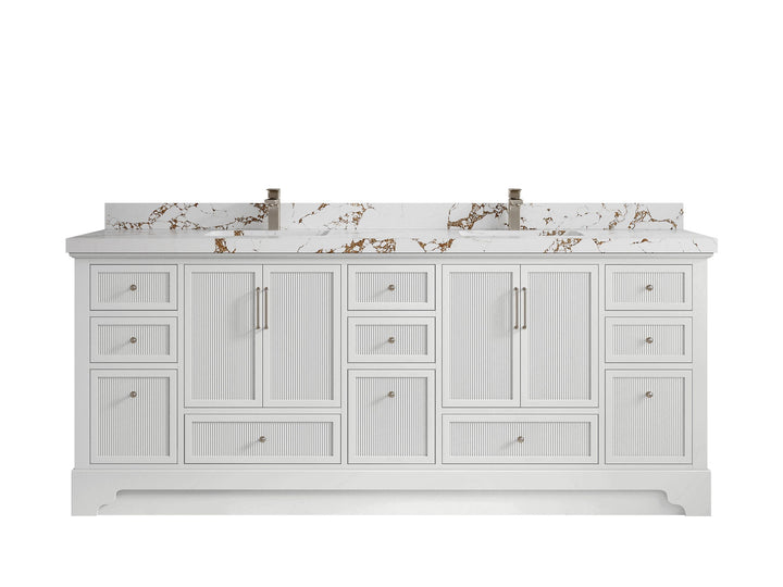 Alys 84 in. W x 22 in. D Double Sink Bathroom Vanity - photo 38