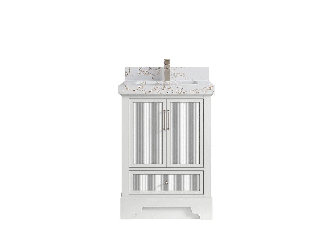 Alys 24 in. W x 22 in. D Single Sink Bathroom Vanity