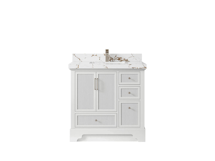 Alys 36 in. W x 22 in. D Center Sink Bathroom Vanity - photo 38