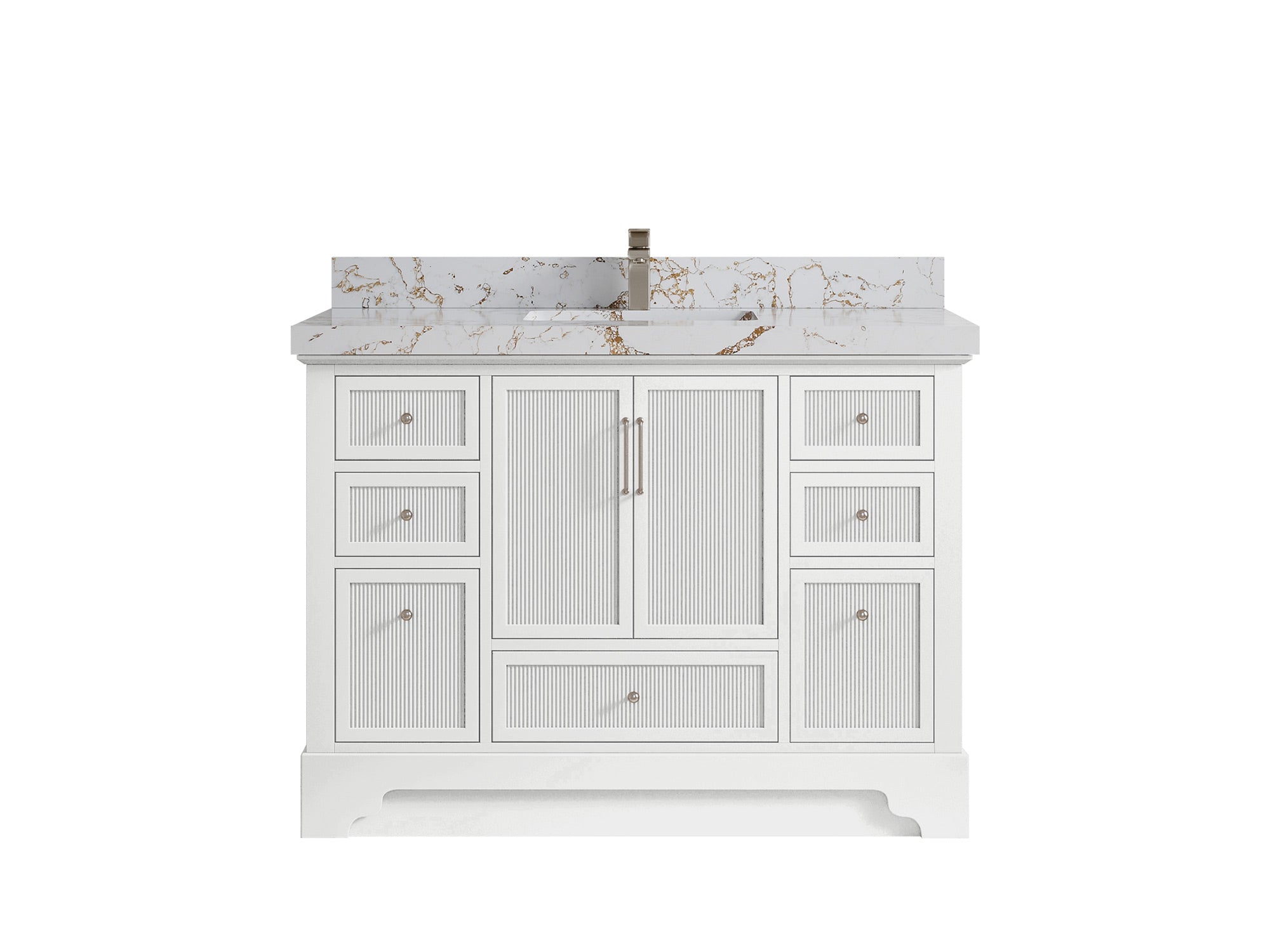 Alys 48 in. W x 22 in. D Single Sink Bathroom Vanity