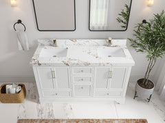 Alys 60 in. W x 22 in. D Double Sink Bathroom Vanity - photo 39
