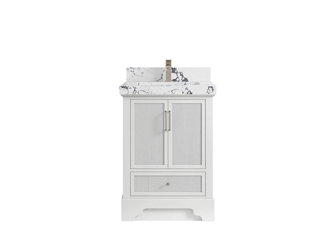 Alys 24 in. W x 22 in. D Single Sink Bathroom Vanity