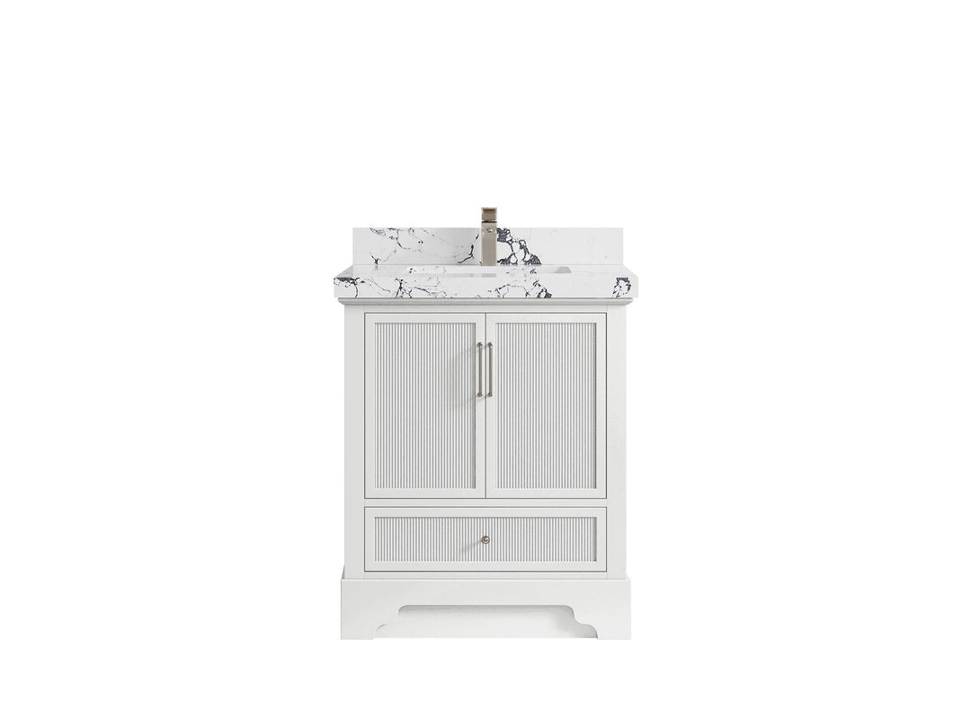 Alys 30 in. W x 22 in. D Single Sink Bathroom Vanity