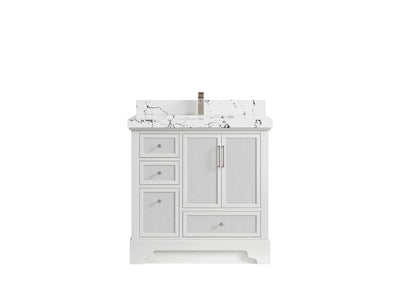 Alys 36 in. W x 22 in. D Center Sink Bathroom Vanity