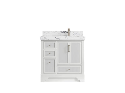 Alys 36 in. W x 22 in. D Right Offset Sink Bathroom Vanity