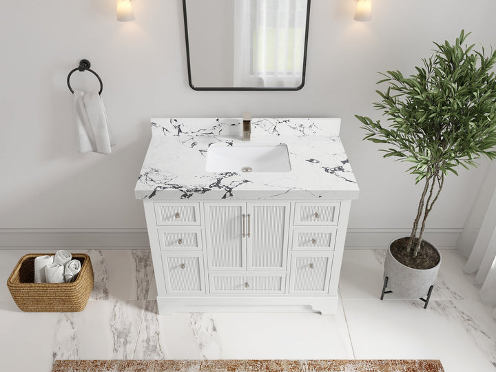 Alys 42 in. W x 22 in. D Single Sink Bathroom Vanity - photo 41