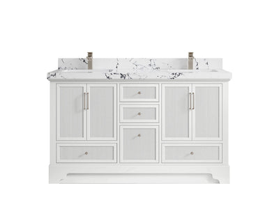 Alys 60 in. W x 22 in. D Double Sink Bathroom Vanity