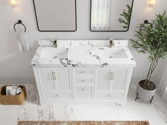 Alys 60 in. W x 22 in. D Double Sink Bathroom Vanity - photo 41