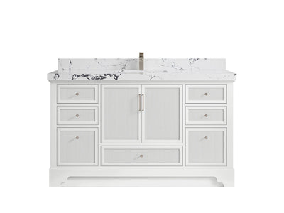 Alys 60 in. W x 22 in. D Single Sink Bathroom Vanity