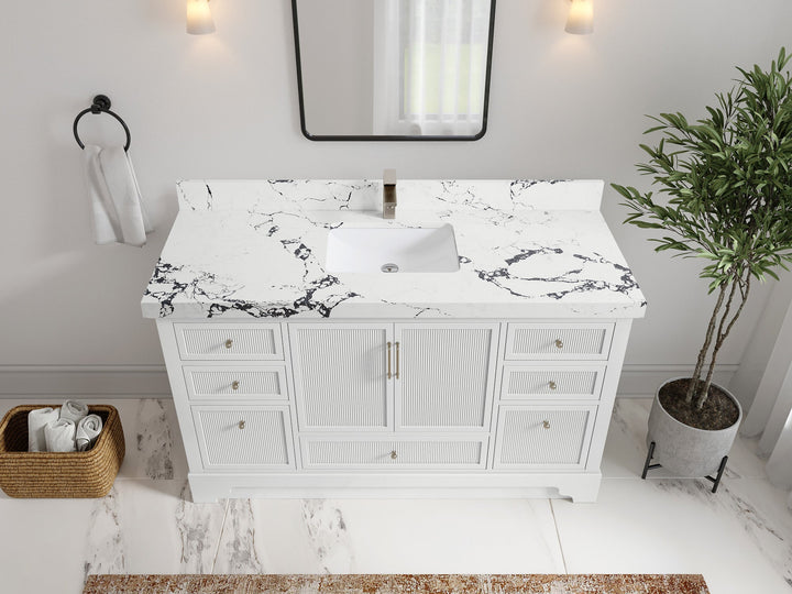 Alys 60 in. W x 22 in. D Single Sink Bathroom Vanity - photo 41