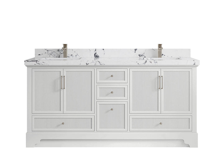Alys 72 in. W x 22 in. D Double Sink Bathroom Vanity - photo 42