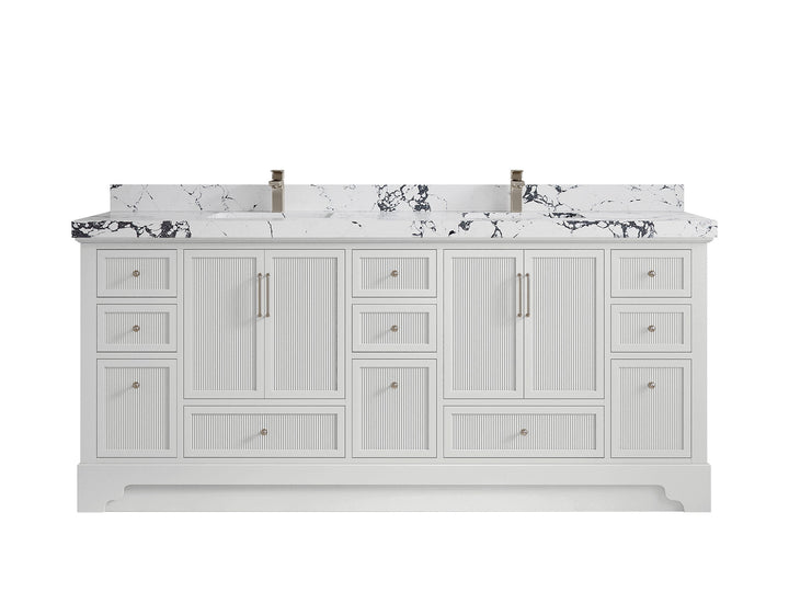 Alys 80 in. W x 22 in. D Double Sink Bathroom Vanity - photo 46