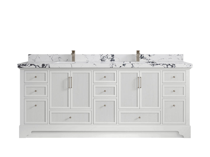 Alys 84 in. W x 22 in. D Double Sink Bathroom Vanity - photo 40