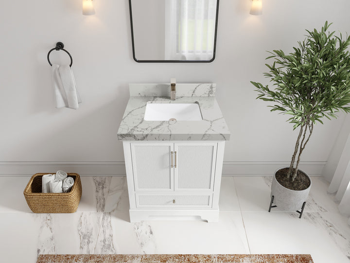 Alys 30 in. W x 22 in. D Single Sink Bathroom Vanity - photo 28
