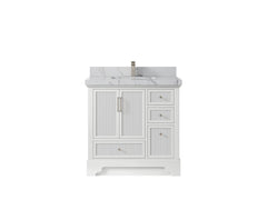 Alys 36 in. W x 22 in. D Center Sink Bathroom Vanity - photo 36