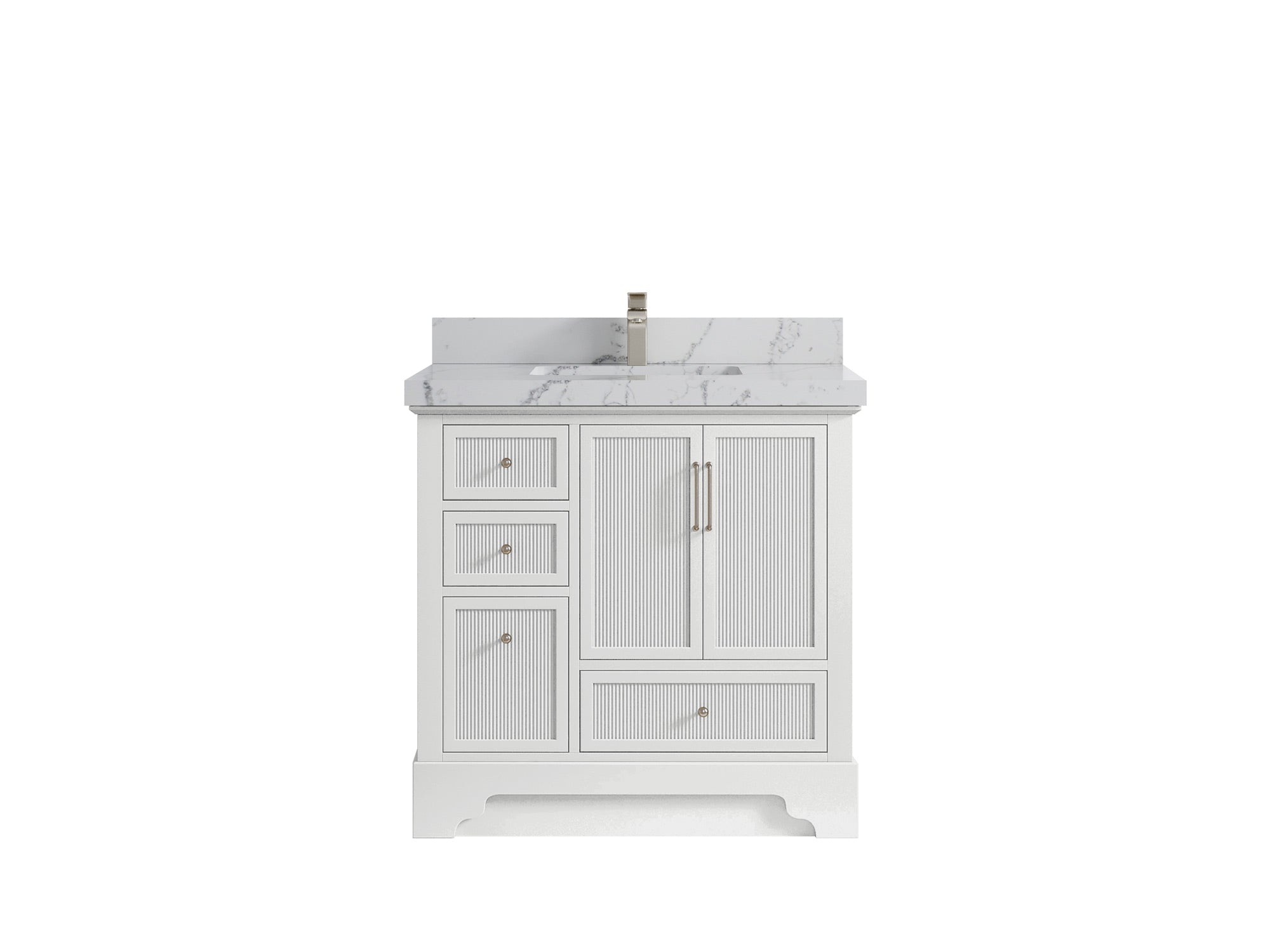 Alys 36 in. W x 22 in. D Center Sink Bathroom Vanity